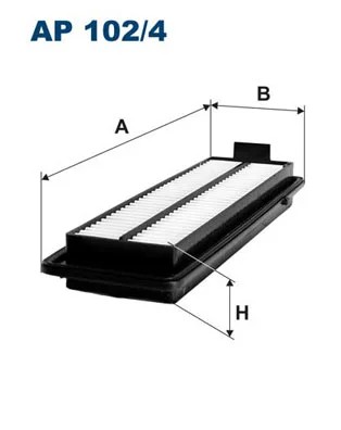 AP102/4 FILTRO AIRE  