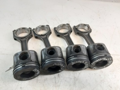 Поршень шатун комплект 4x 2.2hdi jumper ii boxer h268x фото №1