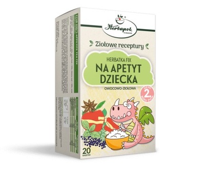 Herbatka fix NA APETYT DZIECKA KMINEK HERBAPOL