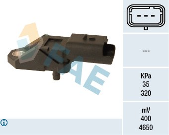 SENSOR DE VACÍO CITROEN FIAT FORD PEUGEOT  