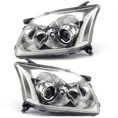 Лампы передние фары toyota avensis t25 2003-2006 левая + правая комплект фото №1