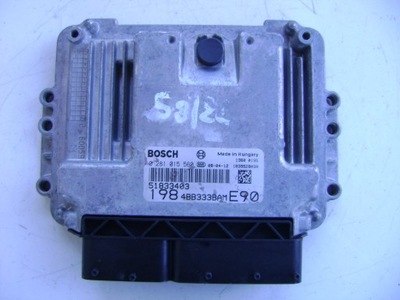 Бортовой компьютер 0281015560 51833403 fiat bravo фото №1