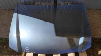 Капот крышка двигателя fiat stilo 01-07 цвет 408/b фото №1