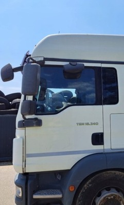 Двері ліва повний з дзеркало man tgl фото №1