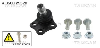 Кулькова опора важеля renault p. megane iv 1,2-1,6 15- le/pr фото №1