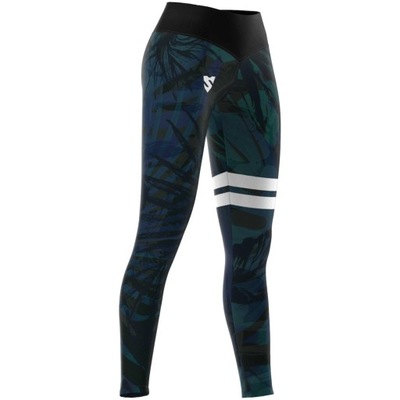 LEGGINSY SPORTOWE Z WYSOKIM STANEM SMMASH TROPICA