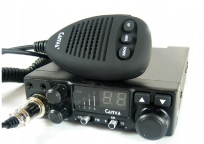 RADIO CB CANVA CB520 AM/FM PTT ASQ 40KAN