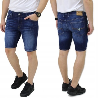 GUESS SPODENKI KRÓTKIE JEANSOWE |ORYGINAŁ| W33