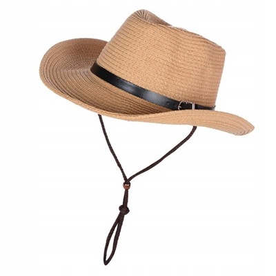 Regulowany kapelusz słomkowy, letni kapelusz