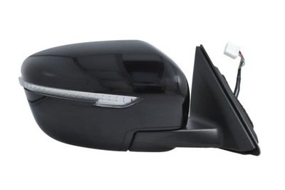 Зеркало правое ele с подогревом с поворотник nissan rogue 2 x-trail t32 2013- фото №1