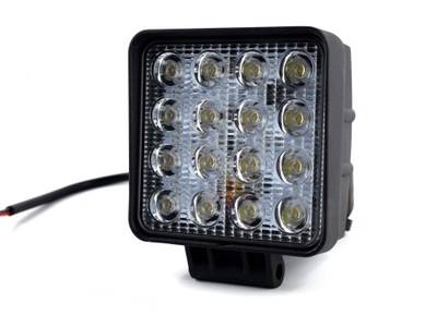 FARO EN FUNCIONAMIENTO 16 DIODO LUMINOSO LED HALÓGENO 48W 2100LM  