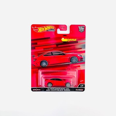 Mercedes-Benz C63 AMG Coupe - Deutschland Design 2 Hot Wheels Premium 1:64