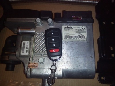 Webasto thermo top zc 5 kw дизель pilot /монтаж/ фото №1