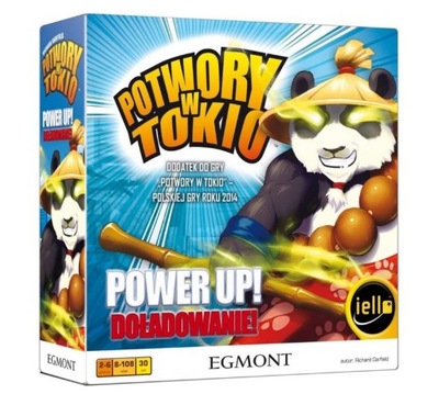 Gra planszowa Egmont Power UP! Doładowanie do gry Potwory w Tokio