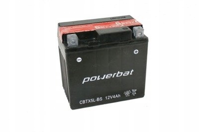 АКУМУЛЯТОР POWERBAT 4AH CBTX5L-BS YTX5L-BS ETX5L-B