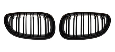 Bmw 5 e60 e61 решітка решітки радіатора решітка радіатора чорний блиск фото №1