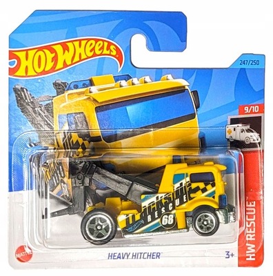 Samochodzik Hot Wheels HKJ24 Heavy Hitcher HW Rescue 2023