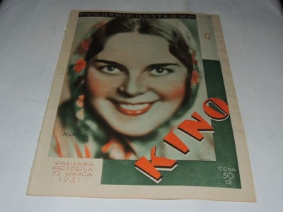 KINO 12/1931 Z Batycka, W Conti, Chaplin R Clair