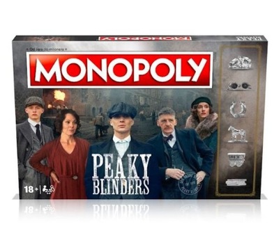 WINNING MOVES GRA MONOPOLY PEAKY BLINDERS 18+