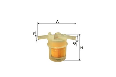 FILTRON FILTRO COMBUSTIBLES ACURA LEGEND HONDA ACCORD 3 ACCORD IV CIVIC II  