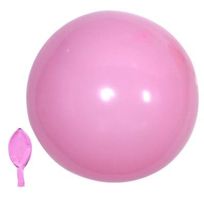 Balon olbrzym GIGANT kula 85 cm Pastelowy Róż