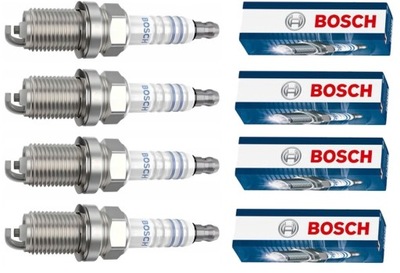 4X СВІЧКА ЗАПАЛЮВАННЯ BOSCH -FR7DC+ СУПЕР PLUS +8 M14X1,25