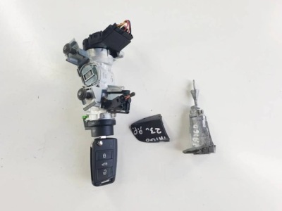 Volkswagen taigo 2023r замок зажигания ключ комплект фото №1