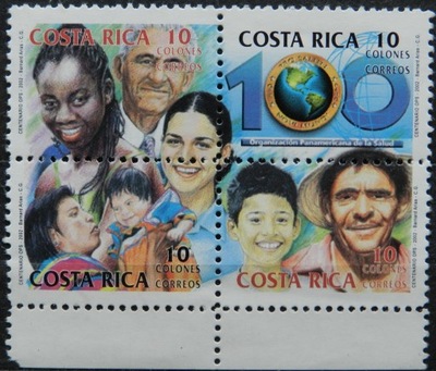 Kostaryka - Mi. 708 - 712 **, 2002 r.