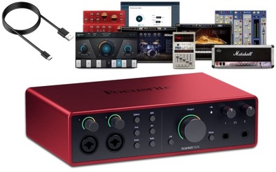 FOCUSRITE SCARLETT 16i16 4TH GEN - INTERFEJS AUDIO + PAKIET OPROGRAMOWANIA