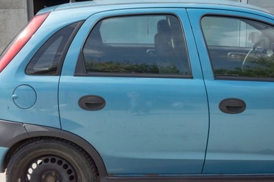 Opel corsa c дверь задняя задние правое 5d z20n фото №1