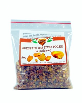 Bursztyn kruszony 50G DOBRYNIN