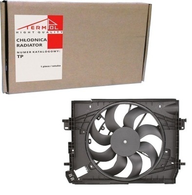 Вентилятор радіатора dacia dokker duster lodgy фото №1