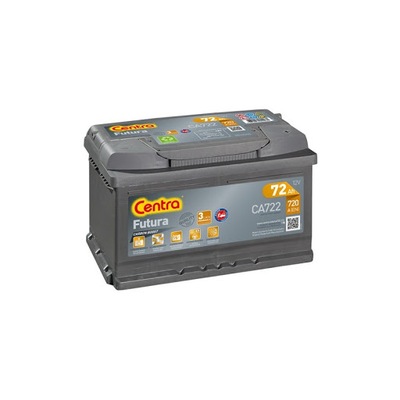 АККУМУЛЯТОР CENTRA FUTURA CA722 72AH 720A P+