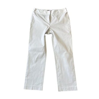 M&S lekkie białe spodnie / chinos / 38 / 1563n