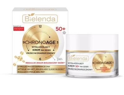 BIELENDA CHRONOAGE 50+ WYGŁADZAJĄCY KREM PRZCIWZMARSZCZKOWY DZIEŃ 50ml