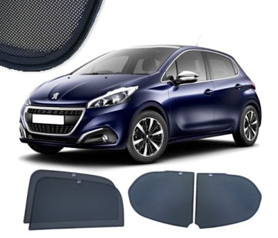 CORTINAS TAPONES ANTISOLAR PEUGEOT 208 I 5-DRZWIOWY (2012-2019)  