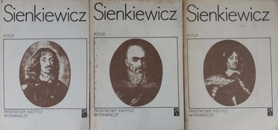 Henryk Sienkiewicz Potop tom 1-3