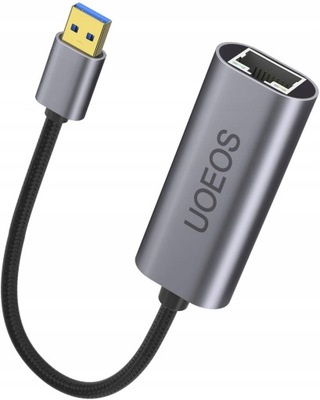 Adapter przejsciówka karta sieciowa USB/RJ45 UOEOS