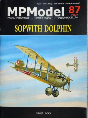 MPModel 87 samolot SOPWITH DOLPHIN