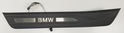 Молдинг накладка поріг лівий задня led bmw 5 f07 hb фото №1