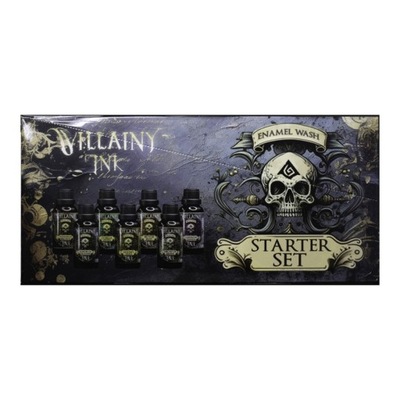 Grimdark Compendium The Complete Villainy Ink Bundle v3.0 weathering zestaw