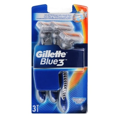 Gillette Blue 3 Maszynki do golenia blister 3sz