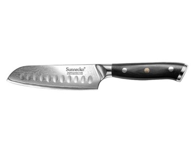 Nóż SANTOKU SUNNECKO CLASIC 13 DAMAST VG10 Japan