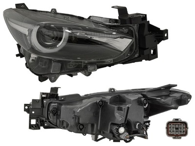 Mazda 3 2017-2019 фара лампа права bsp551031g фото №1