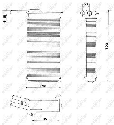 ŠILDYTUVAS NRF 58608 