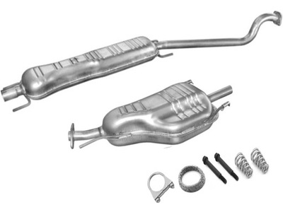 OPEL ASTRA 2 G - 1.6 HATCHBACK (ROK 1998-2003) DOS SILENCIADORES  