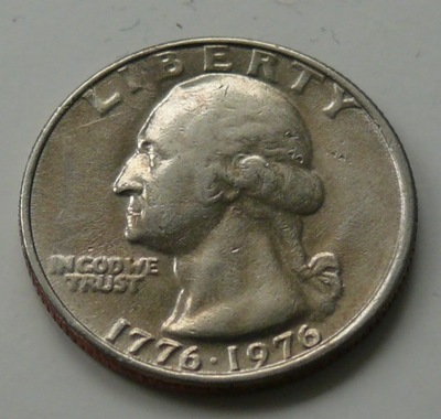 USA - 25 CENTÓW QUARTER DOLLAR 1976 NIEPODLEGŁOŚĆ (4)