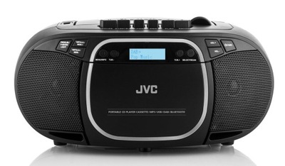 Radioodtwarzacz JVC boombox CD USB Bluetooth radio FM DAB+