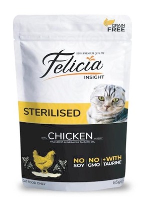 FELICIA Sterilised Grain Free Kurczak w galarecie