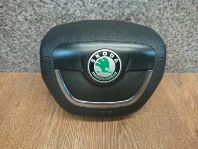 Skoda octavia 2 lift подушка водія 1z0880201ah фото №1